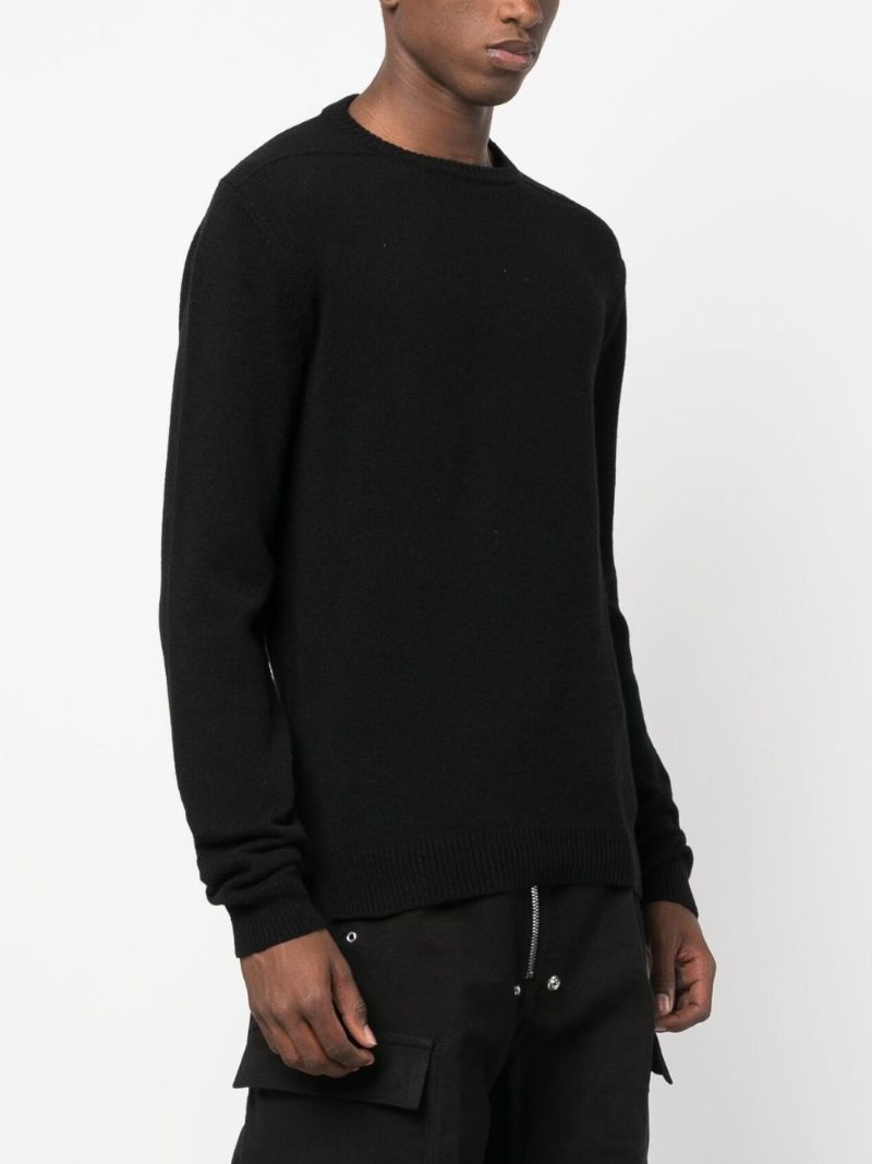 Black Biker Cashmere Sweater