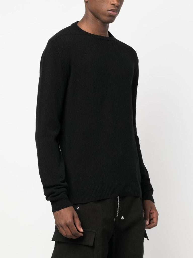 Black Biker Cashmere Sweater