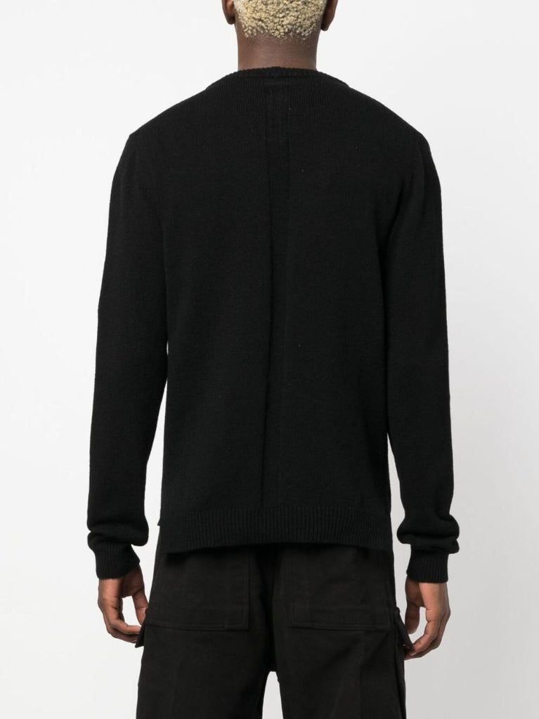 Black Biker Cashmere Sweater