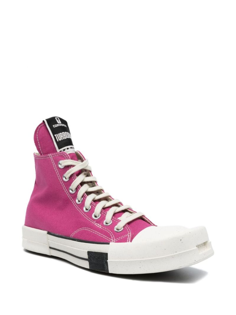 X Converse Pink Turbodrk Chuck 70 Sneakers
