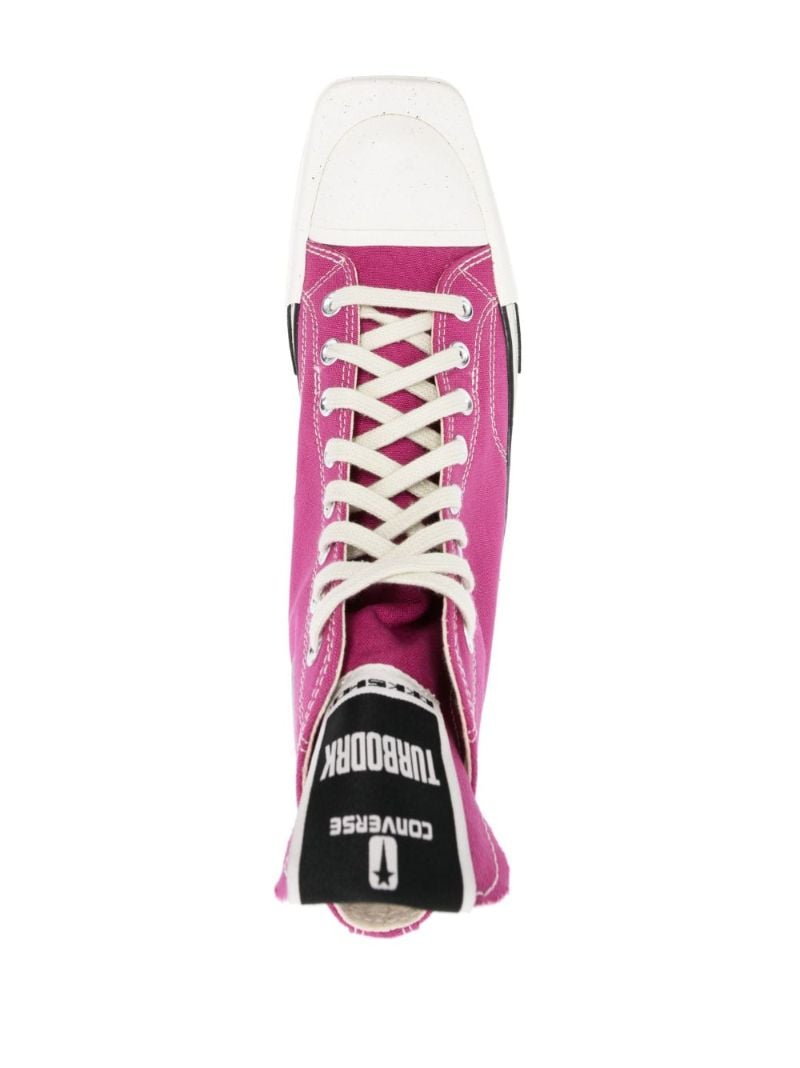 X Converse Pink Turbodrk Chuck 70 Sneakers