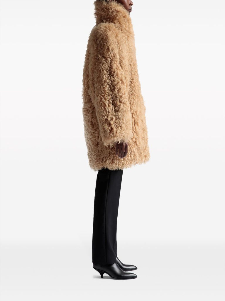 Brown Shearling Coat