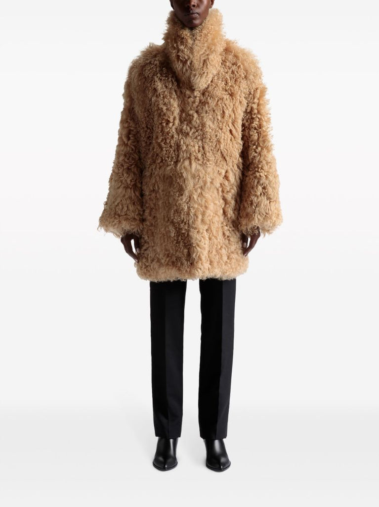 Brown Shearling Coat