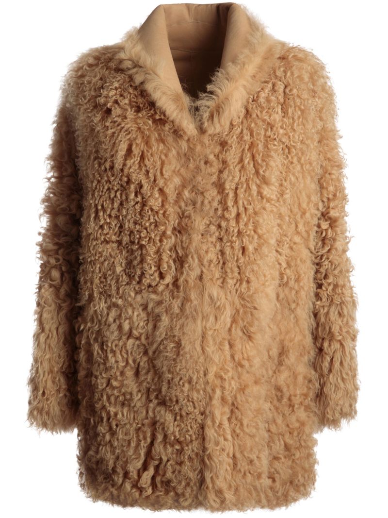 Brown Shearling Coat
