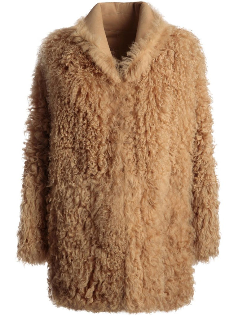 Brown Shearling Coat