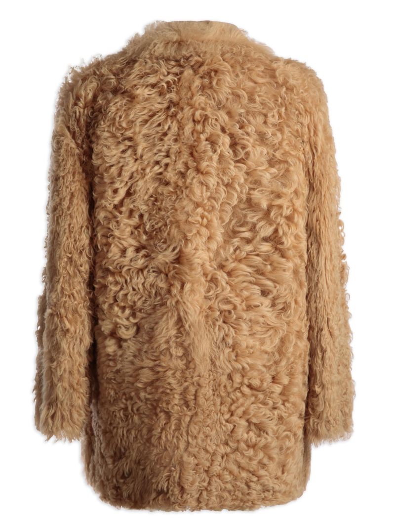 Brown Shearling Coat
