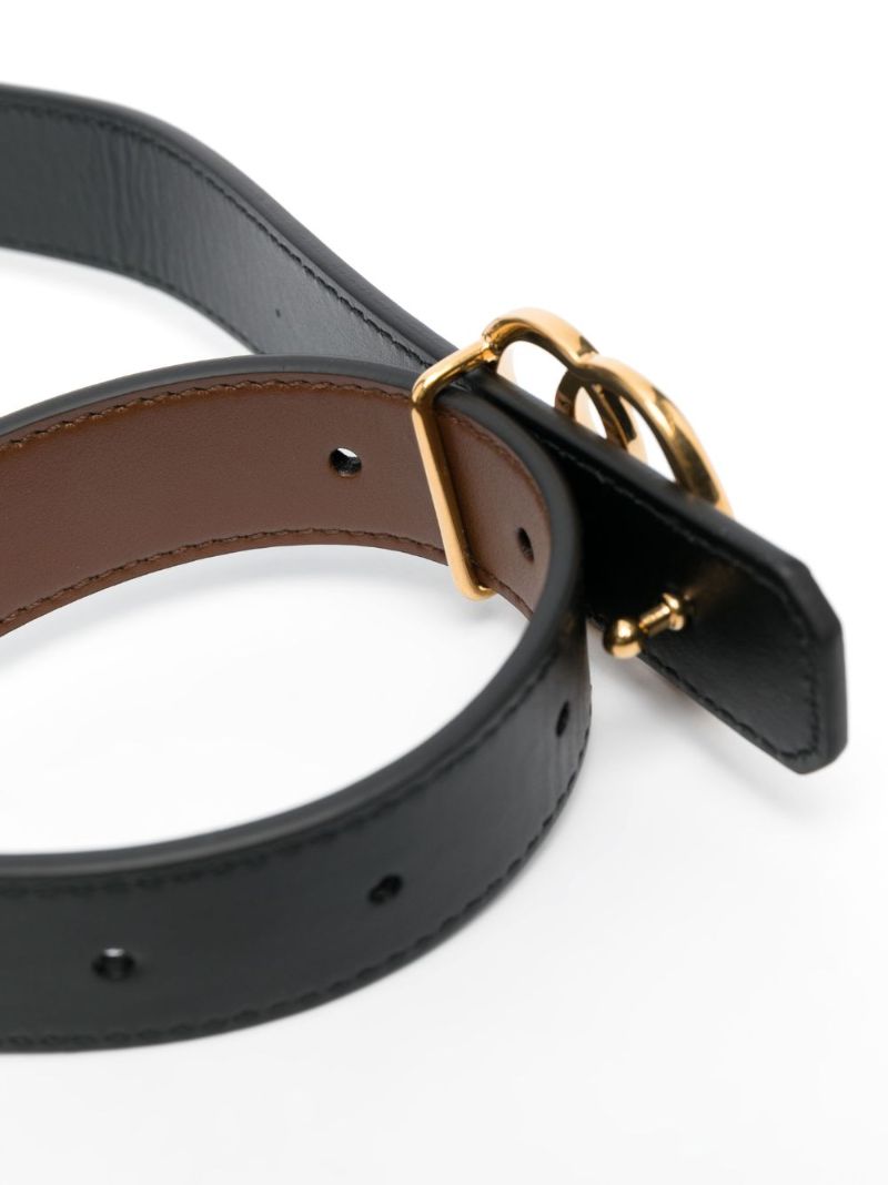 Brown Reversible Leather Belt