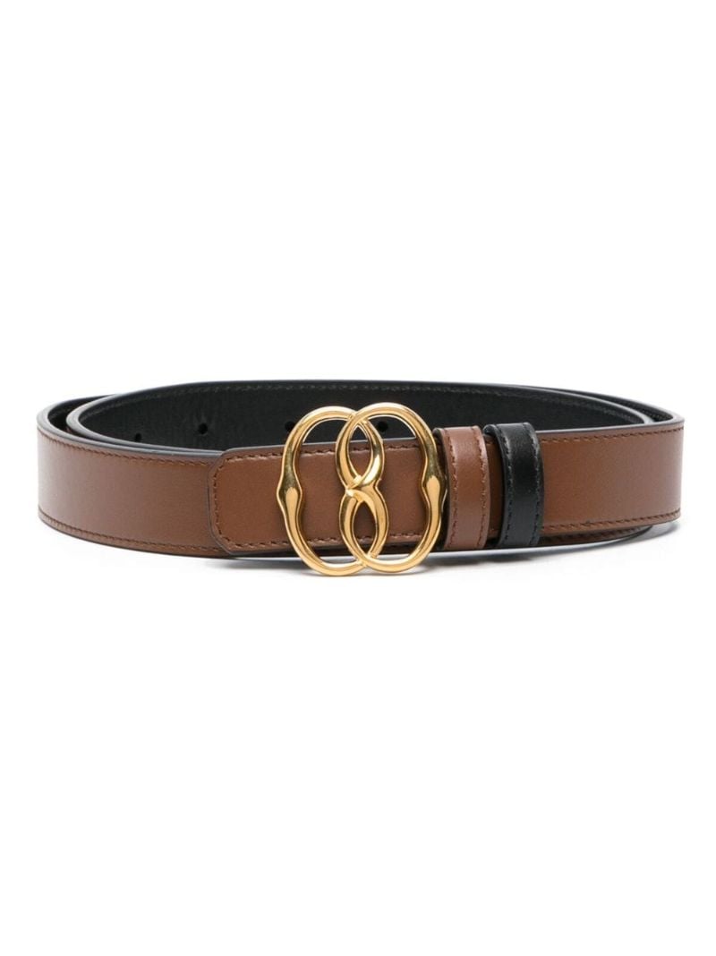 Brown Reversible Leather Belt