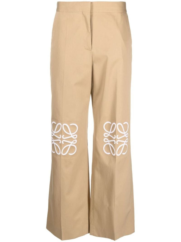 Neutral Anagram Straight-leg Trousers