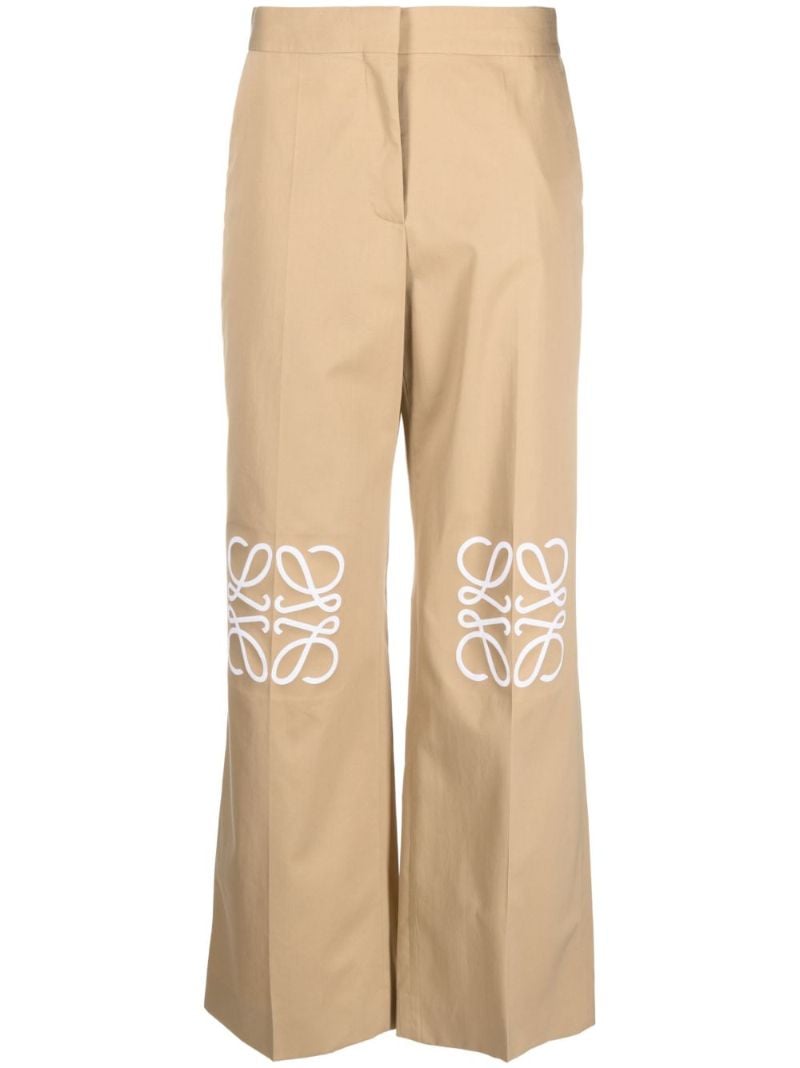 Neutral Anagram Straight-leg Trousers