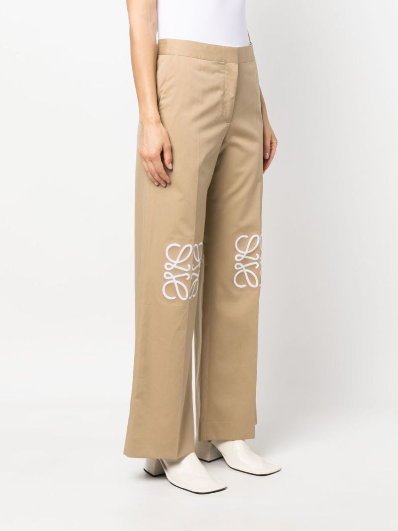 Neutral Anagram Straight-leg Trousers