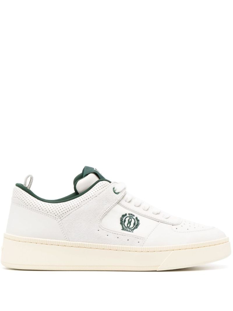 White Riweira Leather Sneakers