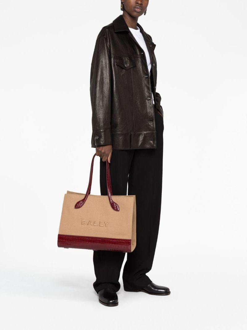 Brown Bar Logo-plaque Tote Bag