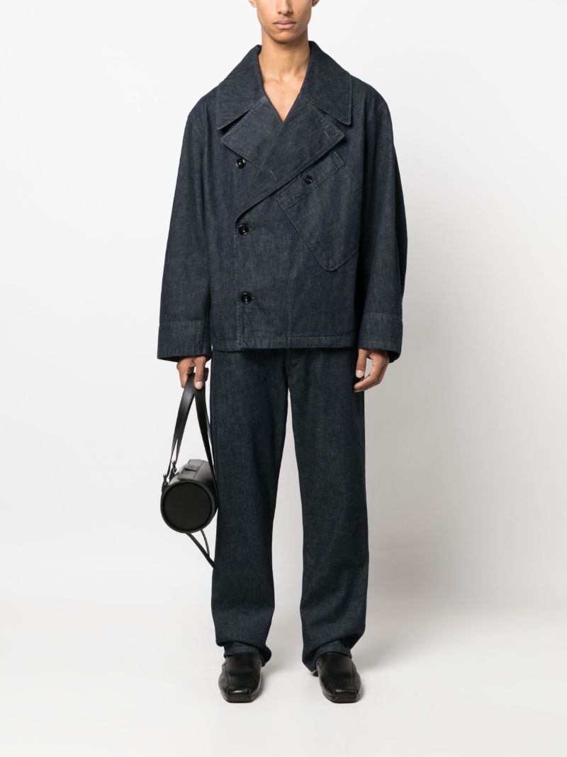 Blue Dispatch Asymmetric Denim Jacket