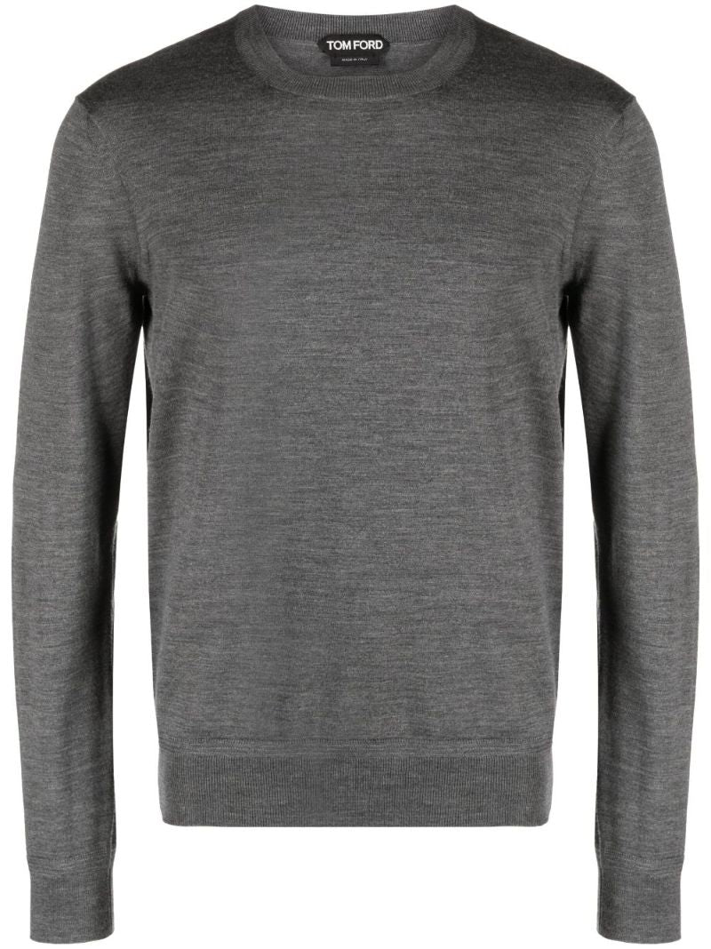 Grey Wool Sweater
