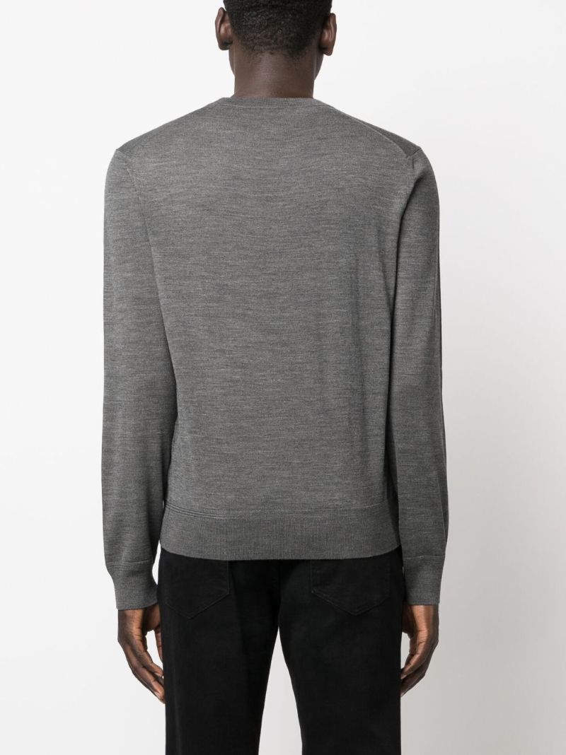 Grey Wool Sweater
