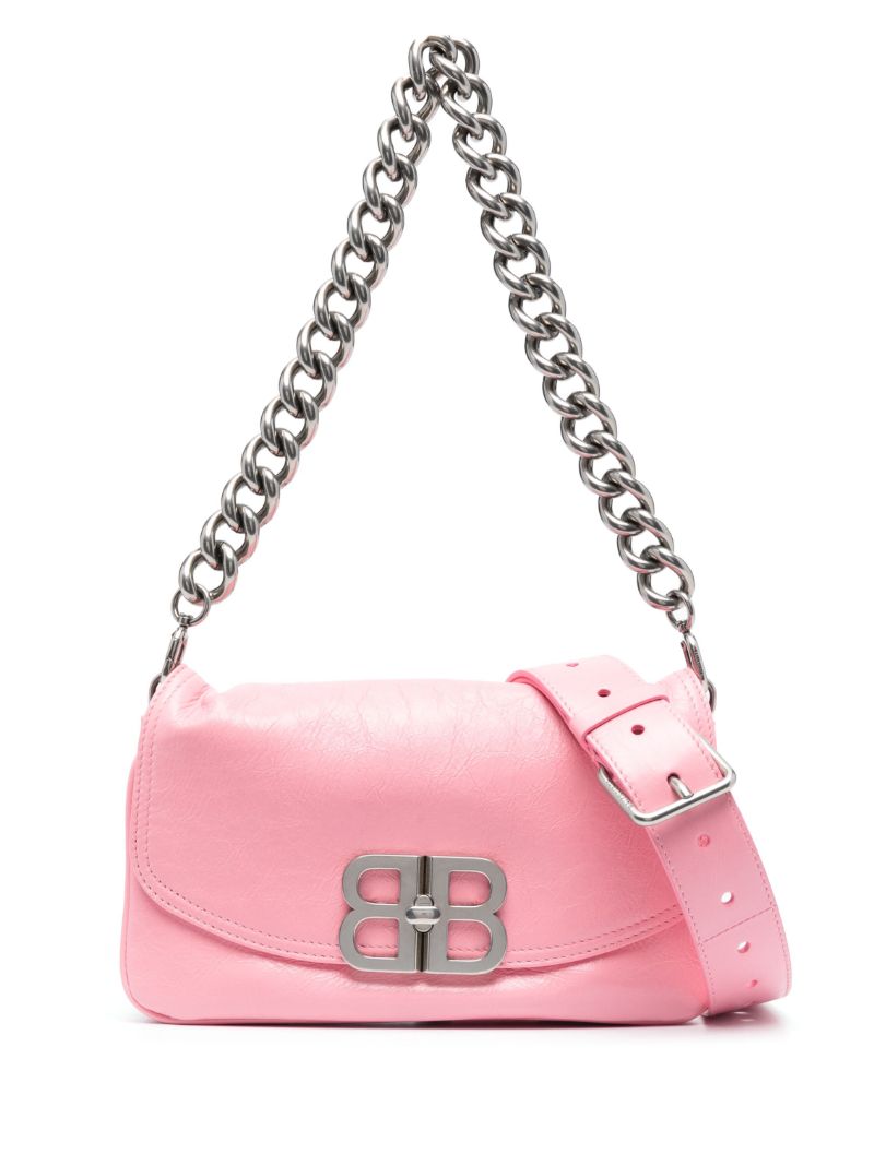 Pink Bb Soft Small Shoulder Bag