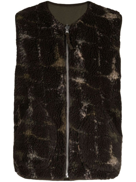 Green Utah Fleece Vest