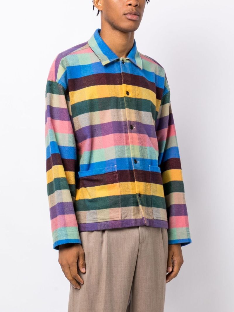 Blue Pj Cotton Overshirt
