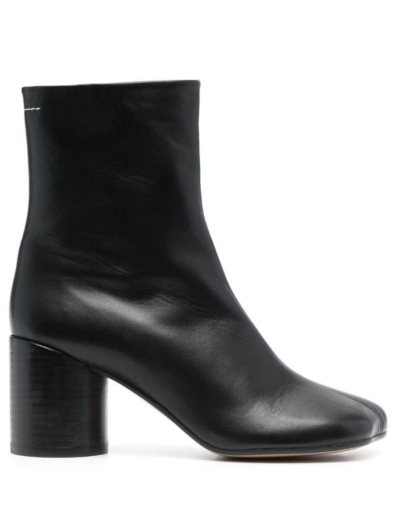 Black Anatomic 70 Leather Ankle Boots