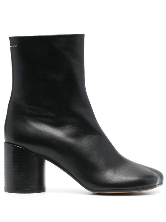 Black Anatomic 70 Leather Ankle Boots