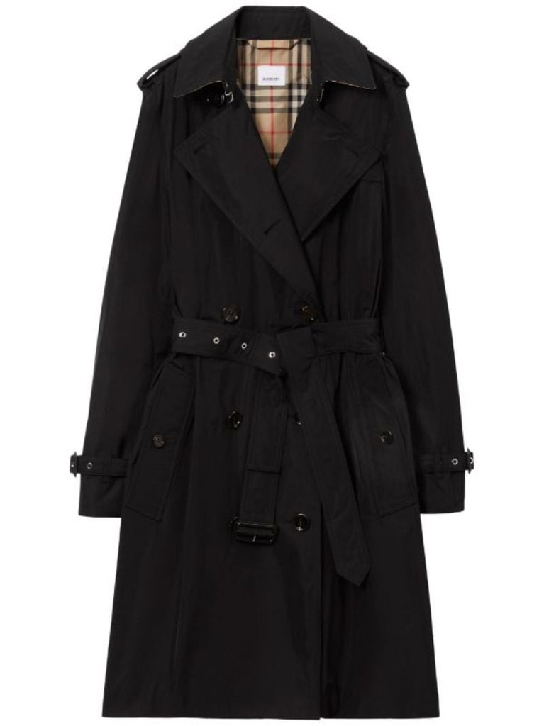Black Kensington Trench Coat