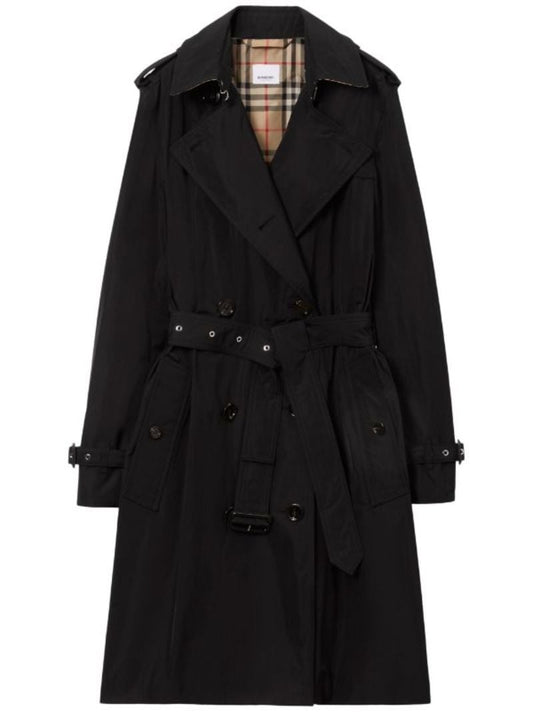 Black Kensington Trench Coat