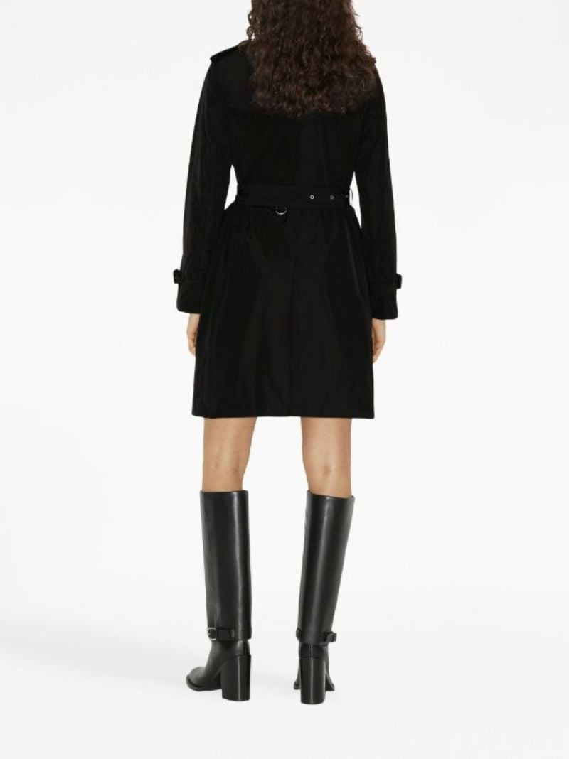 Black Kensington Trench Coat