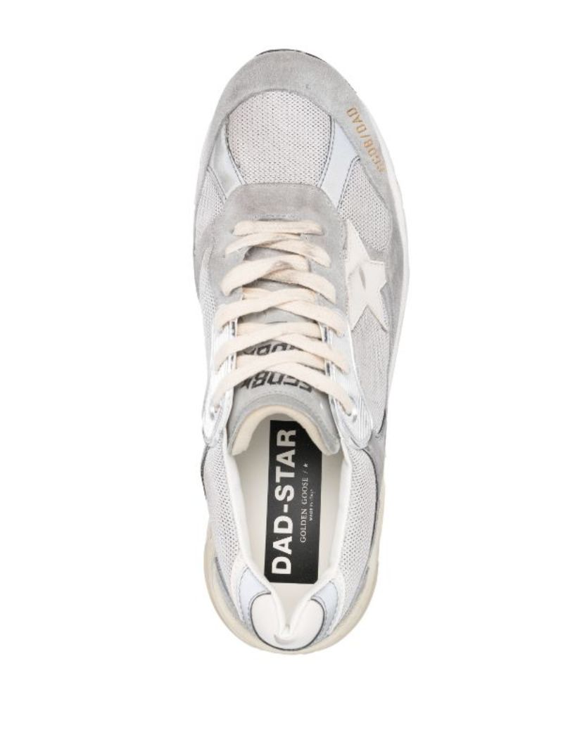 Grey Dad-star Suede Sneakers