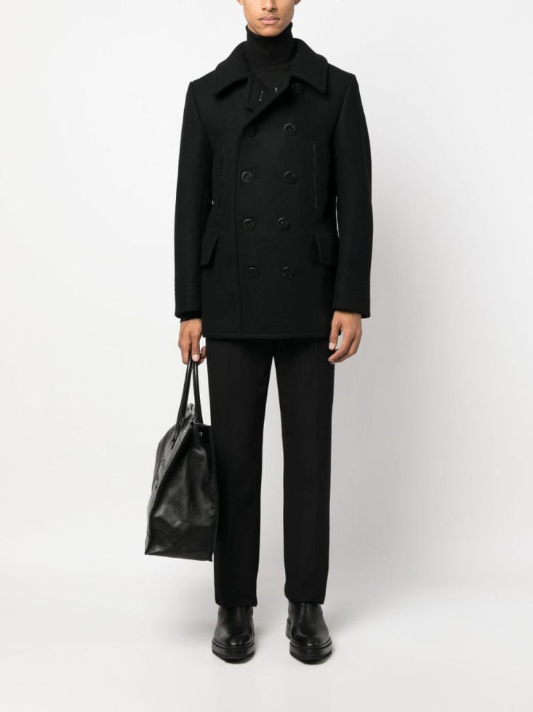 Black Double Breasted Jacket