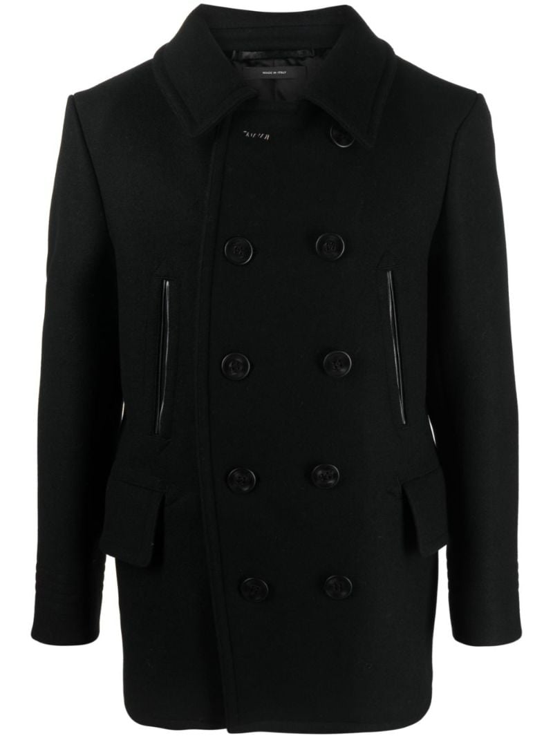 Black Double Breasted Jacket