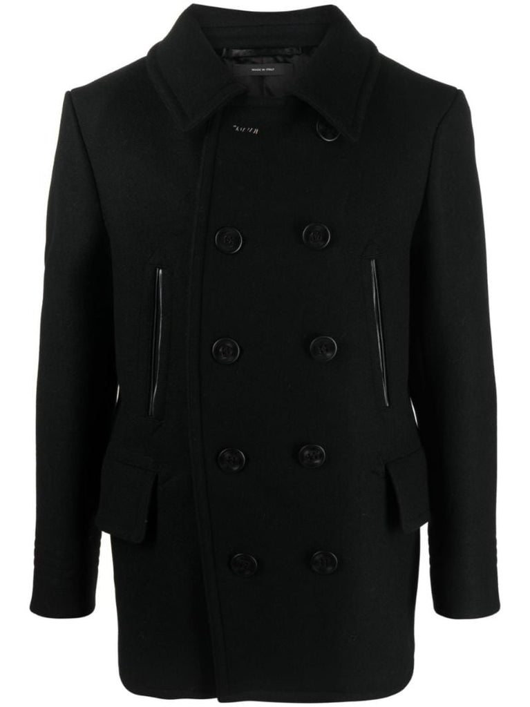 Black Double Breasted Jacket