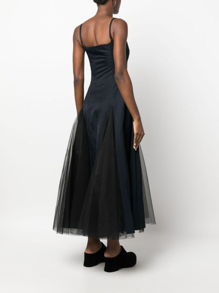 Blue Odell Flared Dress