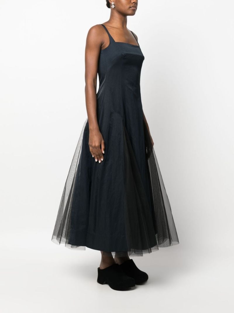 Blue Odell Flared Dress