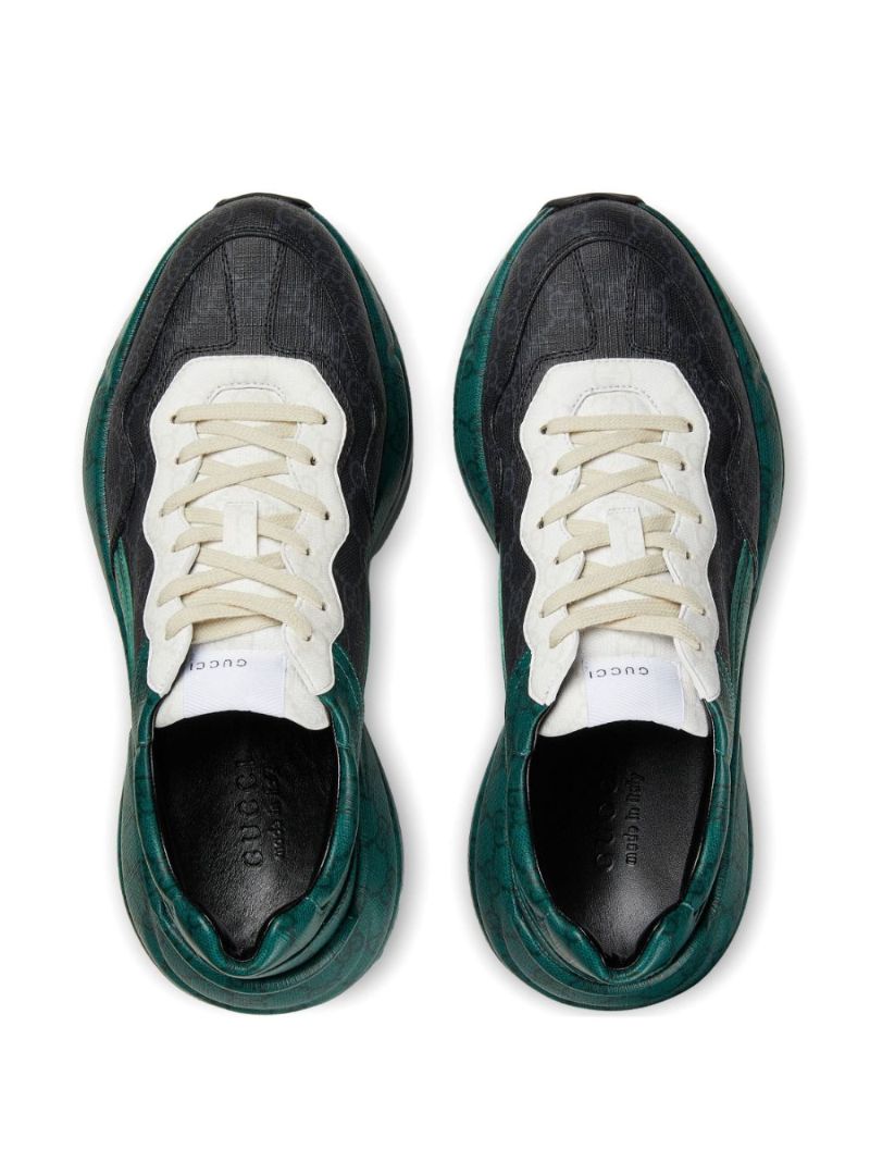 Green Gg Rhyton Sneakers