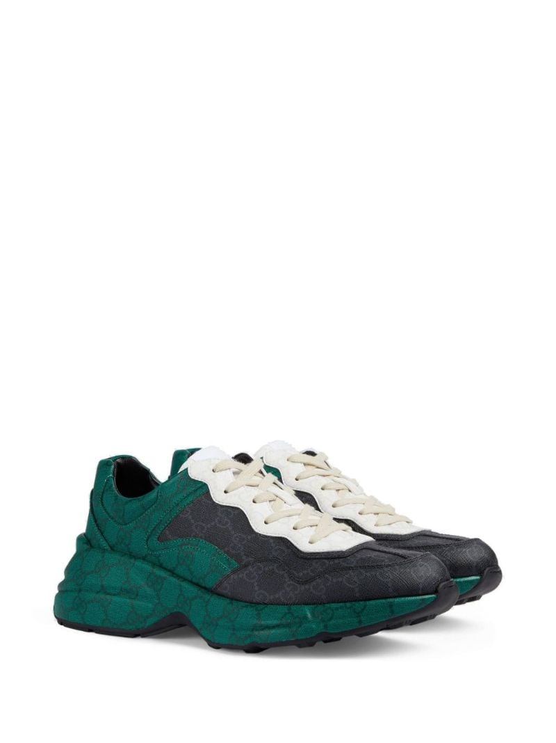 Green Gg Rhyton Sneakers