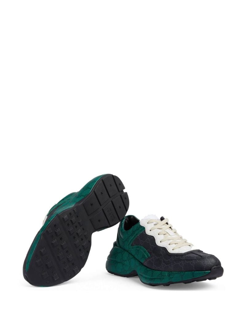 Green Gg Rhyton Sneakers