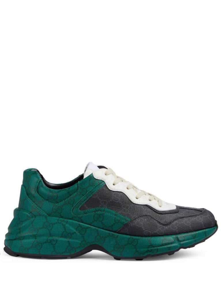 Green Gg Rhyton Sneakers