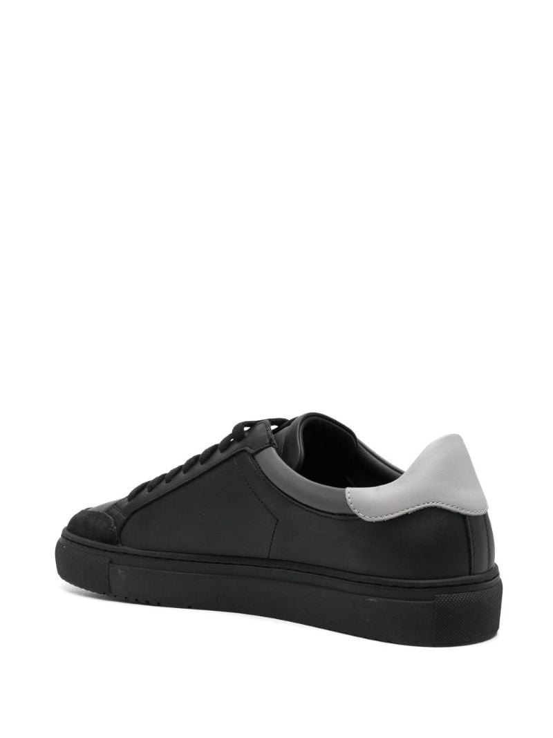Black Clean 90 Leather Sneakers