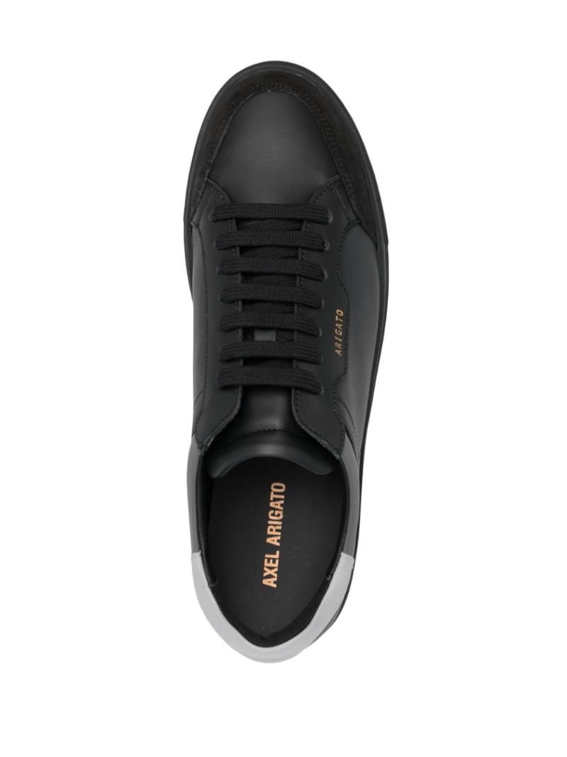 Black Clean 90 Leather Sneakers