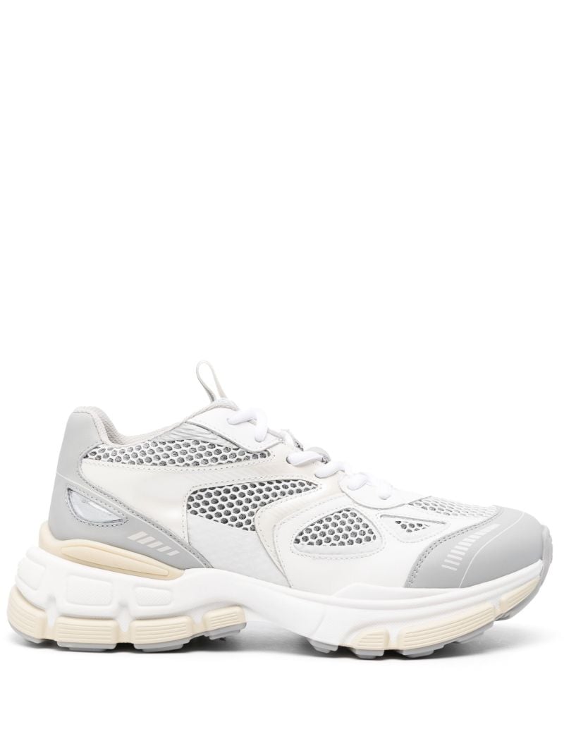 White Marathon Sphere Runner Leather Sneakers