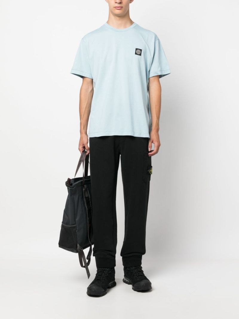 Blue Cotton T-shirt
