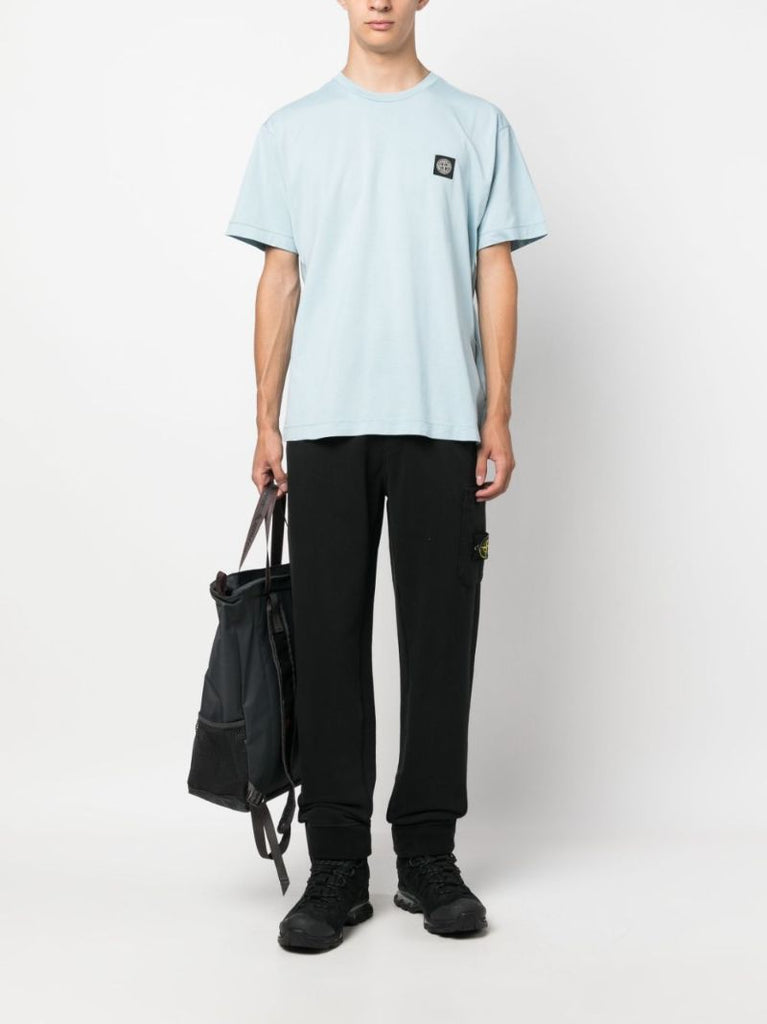 Blue Cotton T-shirt