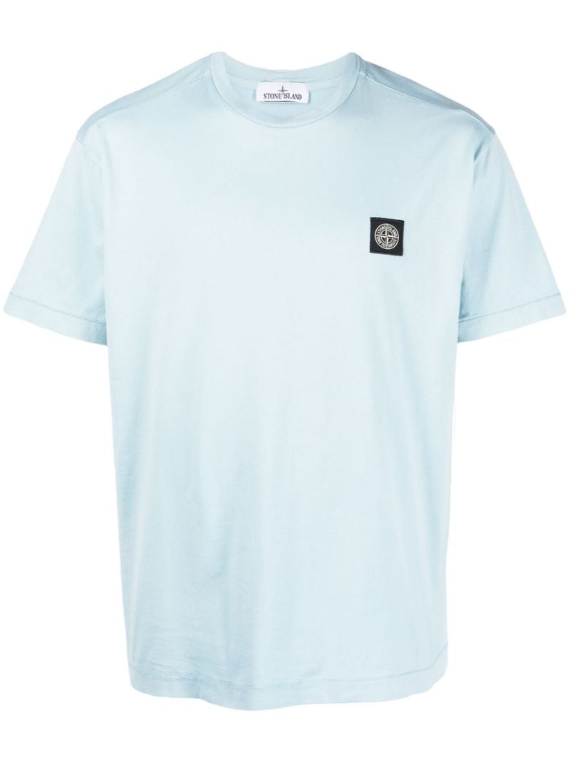 Blue Cotton T-shirt