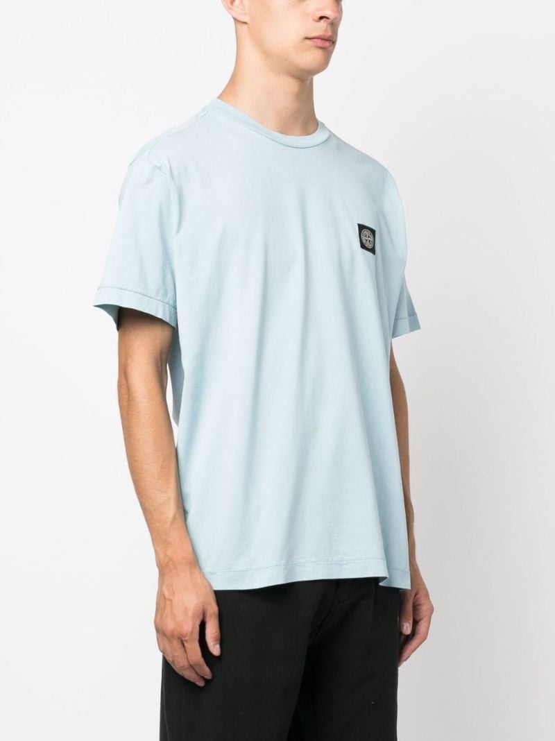 Blue Cotton T-shirt