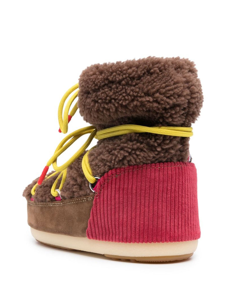 Brown Icon Light Low Shearling Boots