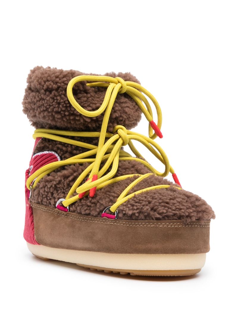 Brown Icon Light Low Shearling Boots