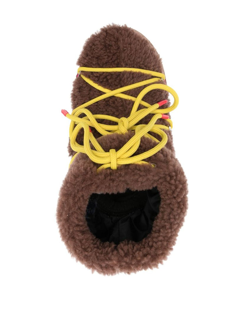 Brown Icon Light Low Shearling Boots