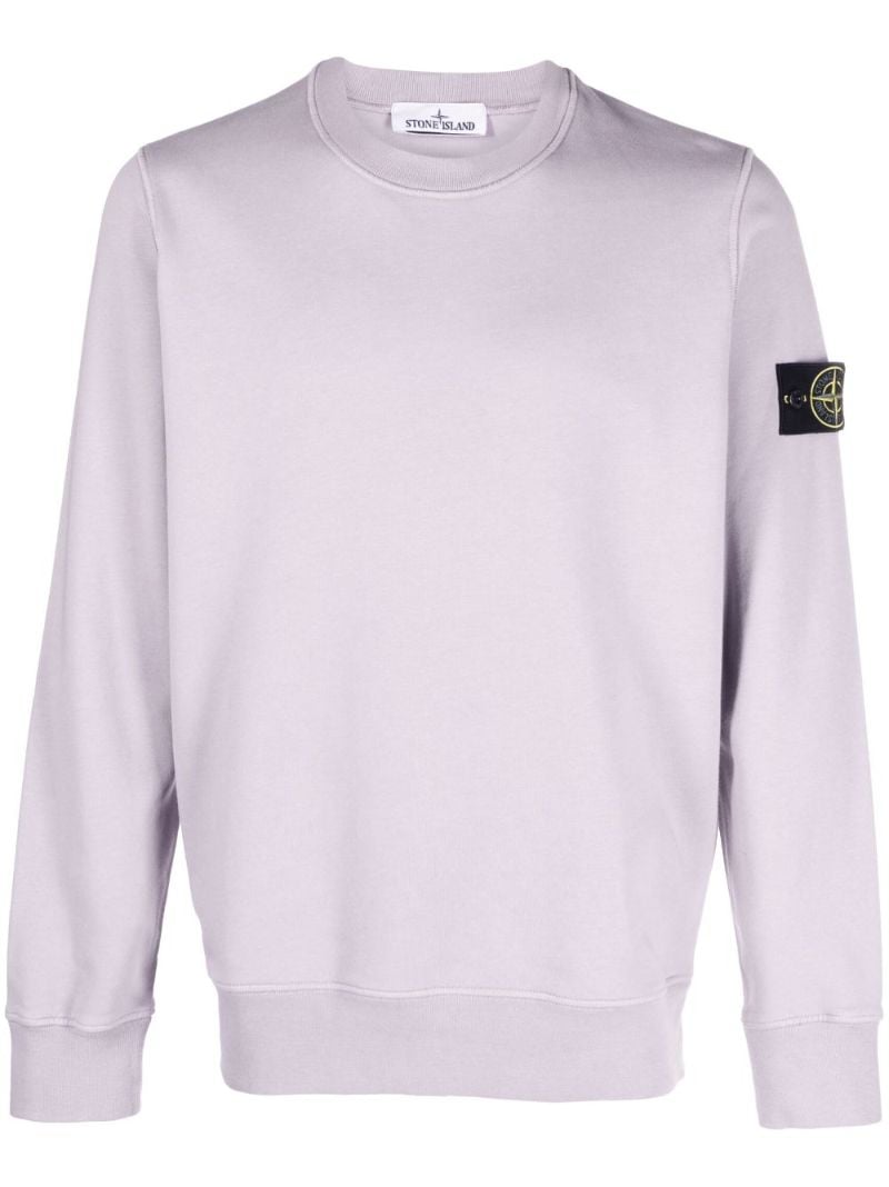 Purple Cotton Sweatshirt