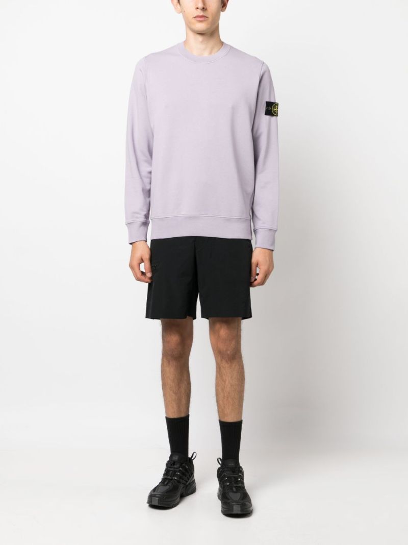 Purple Cotton Sweatshirt